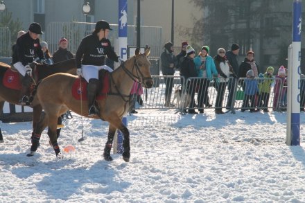 Zawodnicy Snow Polo